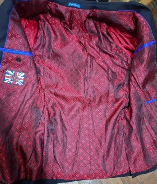 terno luxury english laundry preto tam 40  grife britânica