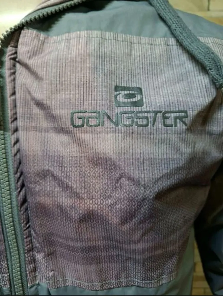 jaqueta gangster dupla face inverno  veste 14 a 16 anos