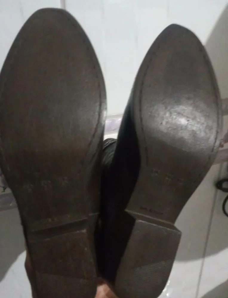 bota shuter cano curto cor café n 38  conforto e elegância