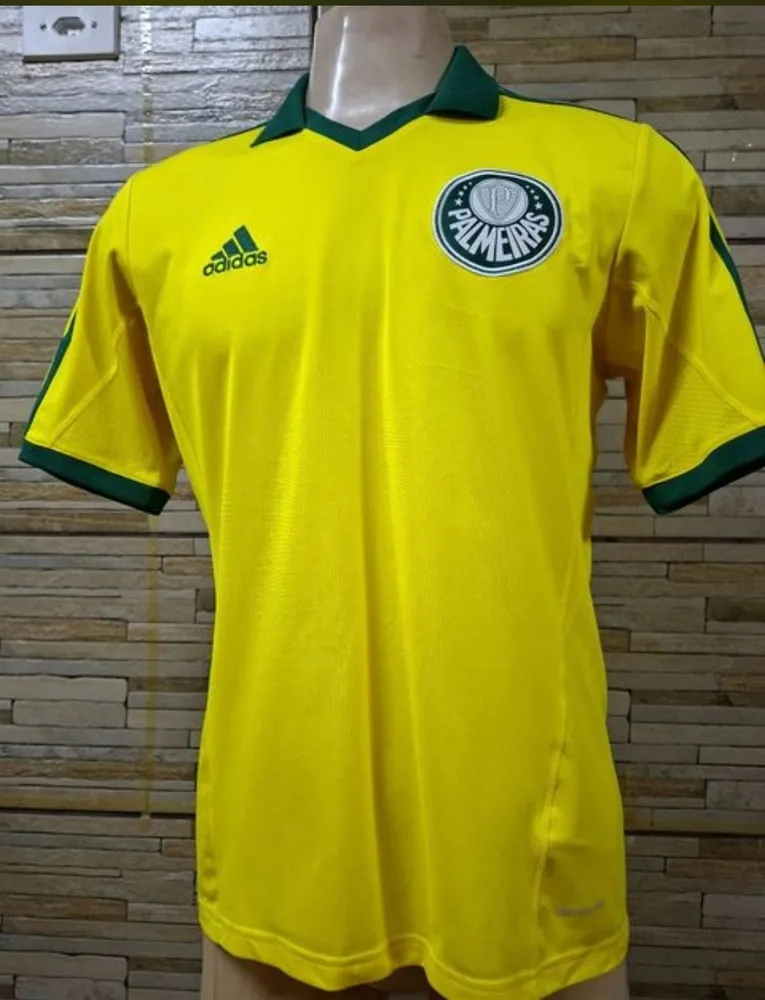 camisa palmeiras centenário 2014 amarela adidas original M