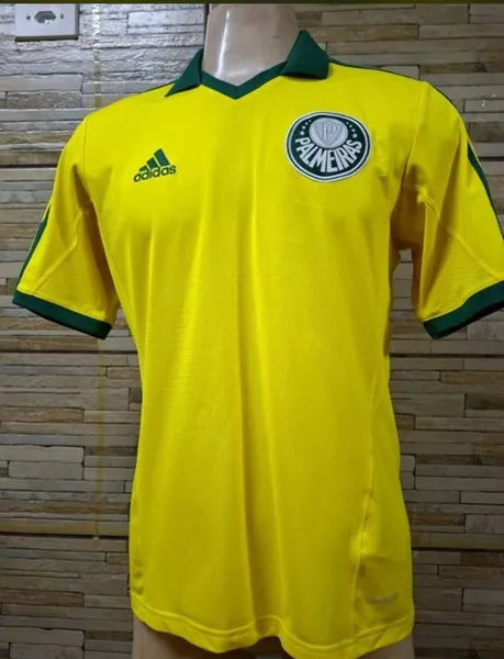 camisa palmeiras centenário 2014 amarela adidas original M