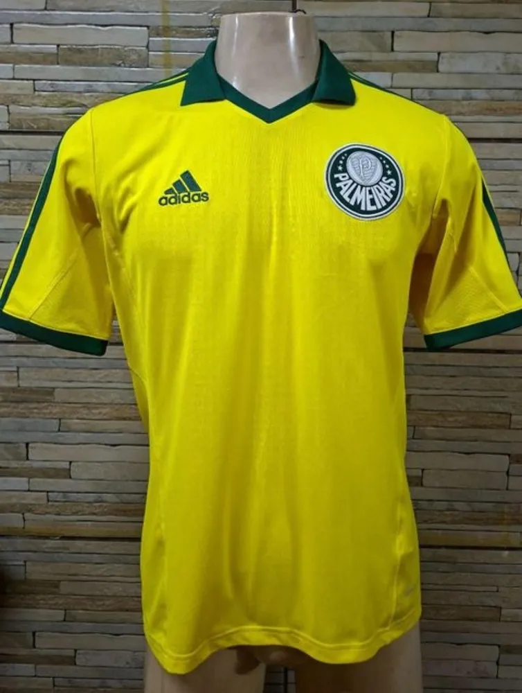 camisa palmeiras centenário 2014 amarela adidas original M