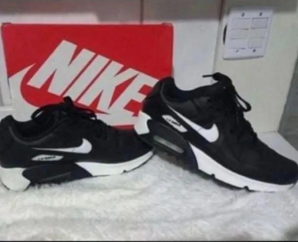 tênis nike air max 90 original preto n36 novo sem uso