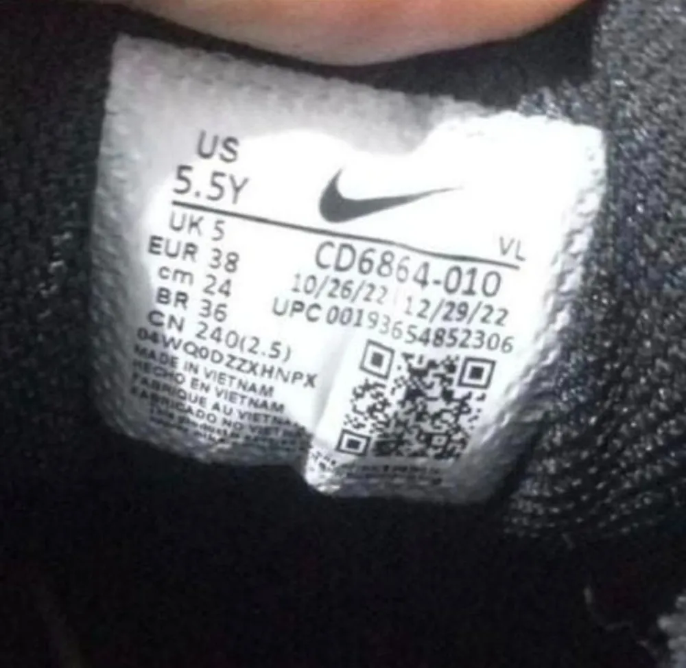 tênis nike air max 90 original preto n36 novo sem uso