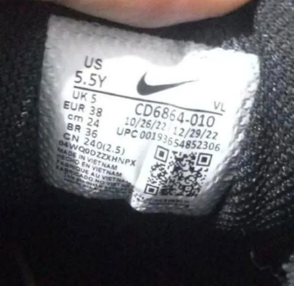 tênis nike air max 90 original preto n36 novo sem uso