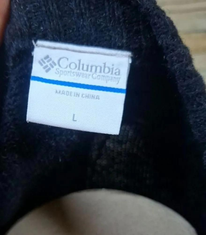 suéter columbia original masculino g lã premium importada