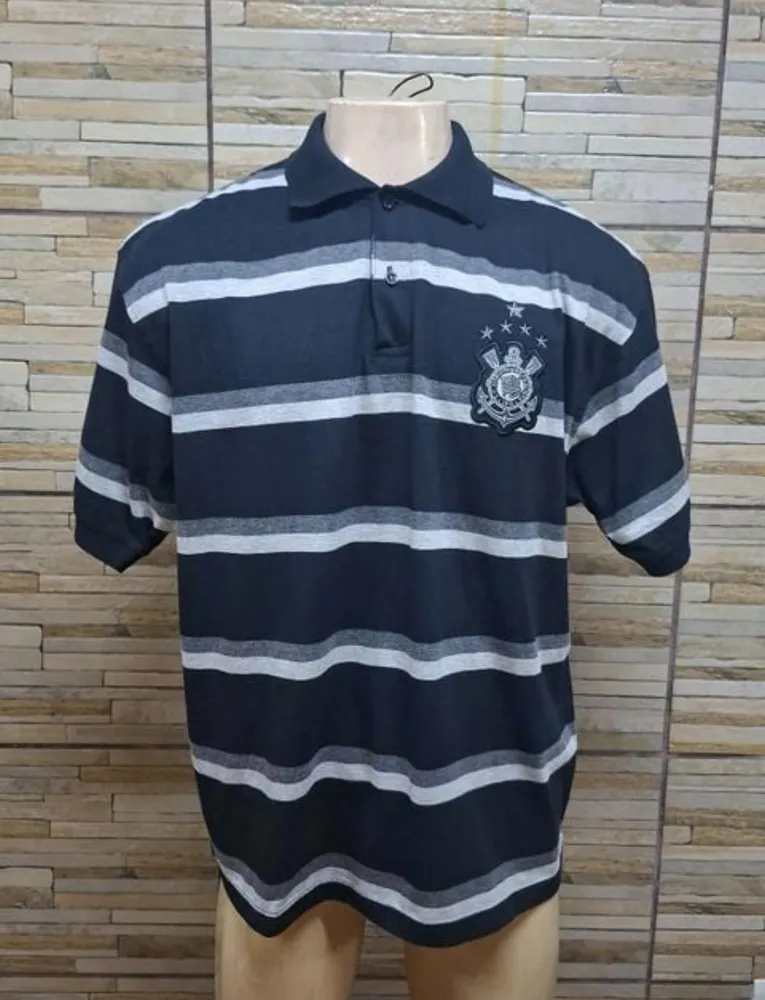 camisa polo corinthians oficial xgg o manto do timão