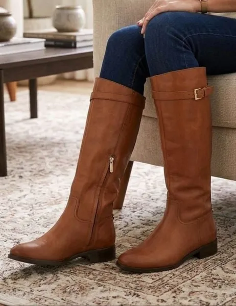 bota sam edelman nova york luxo em couro legítimo size38