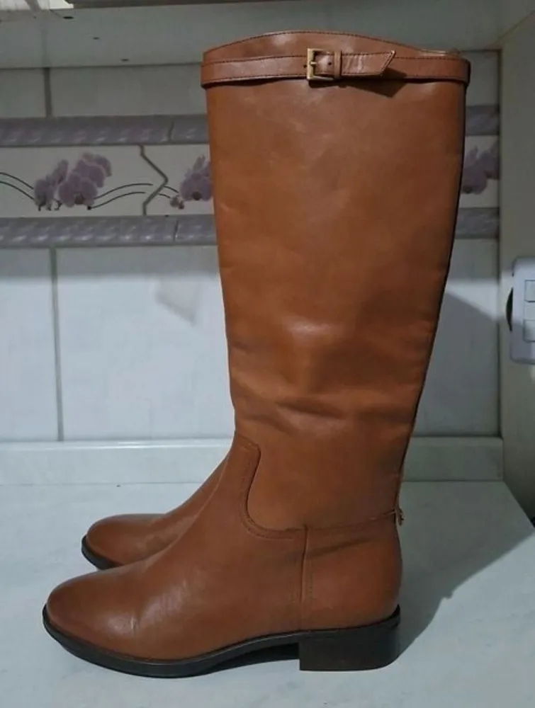 bota sam edelman nova york luxo em couro legítimo size38