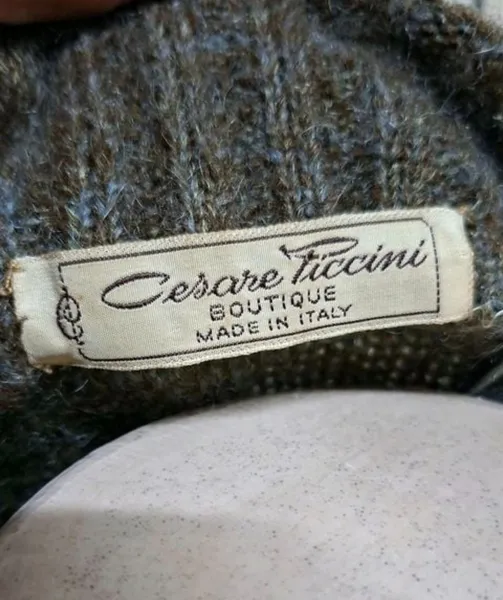 jaqueta masculina vintage italiana cesare piccini veste p m
