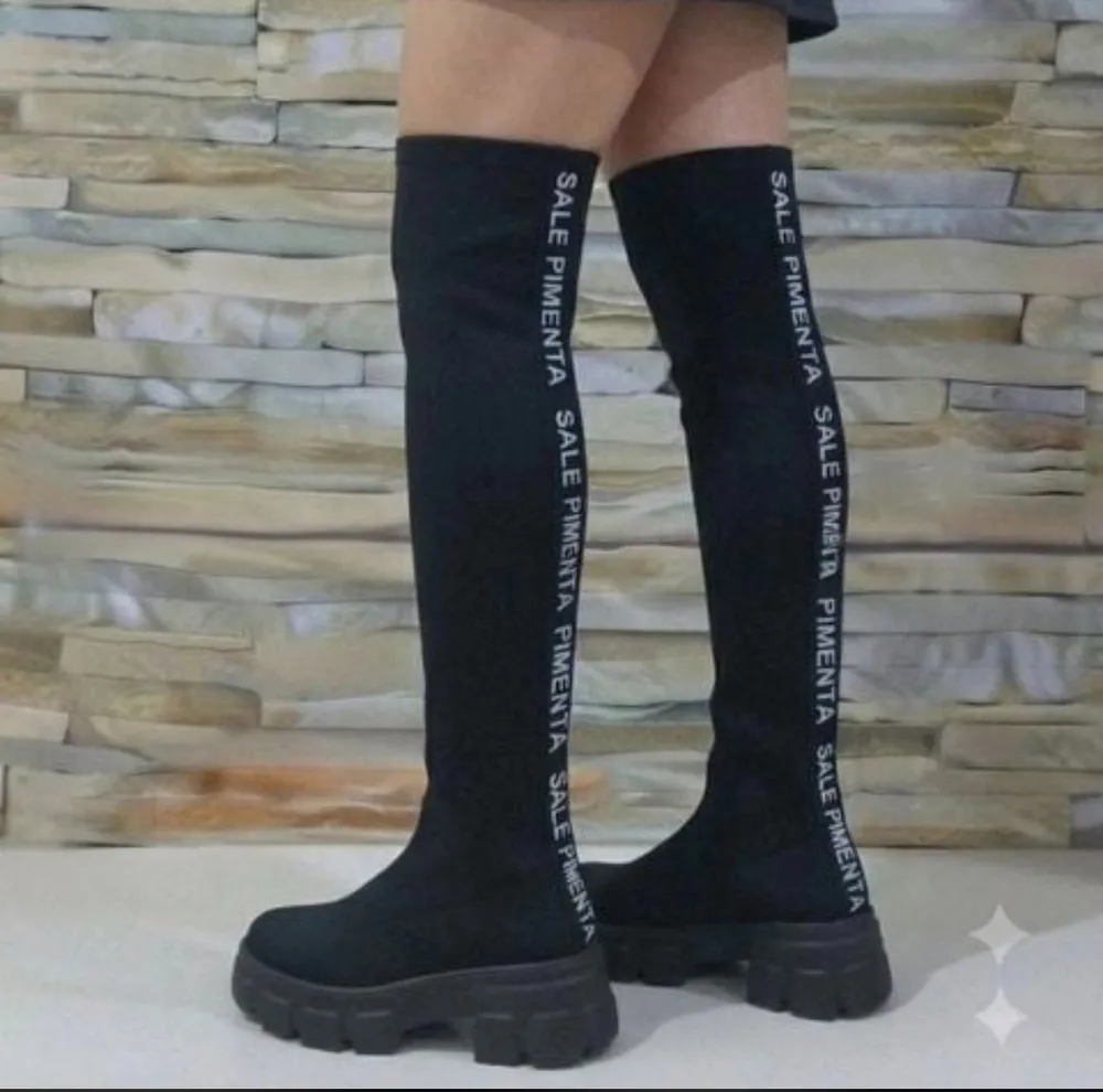 bota over sal e pimenta n38 nova estilo conforto e atitude