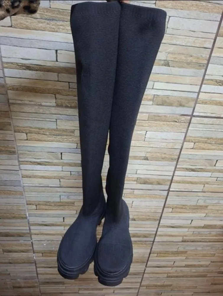 bota over sal e pimenta n38 nova   estilo conforto e atitude