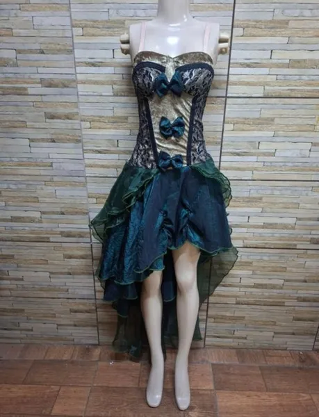 vestido/fantasia de luxo estilo cabaré veste do p ao g