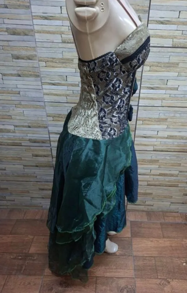 vestido/fantasia de luxo estilo cabaré veste do p ao g
