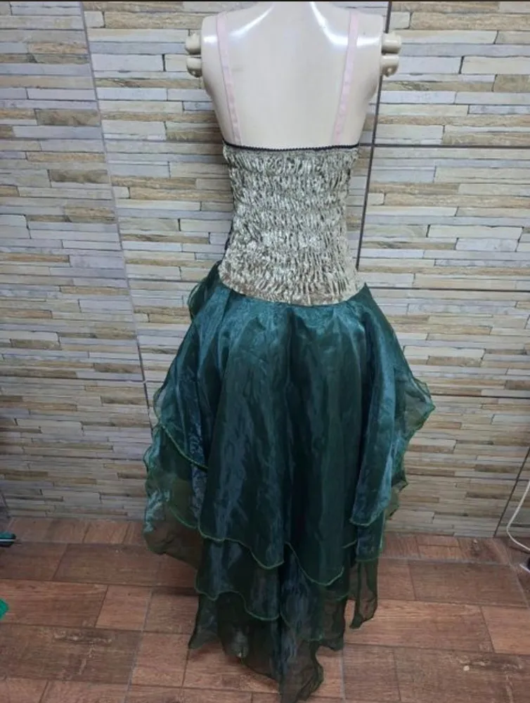 vestido/fantasia de luxo estilo cabaré veste do p ao g