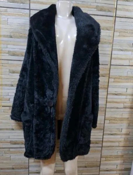 casaco pelo joshua modas linho e viscose  veste m e g