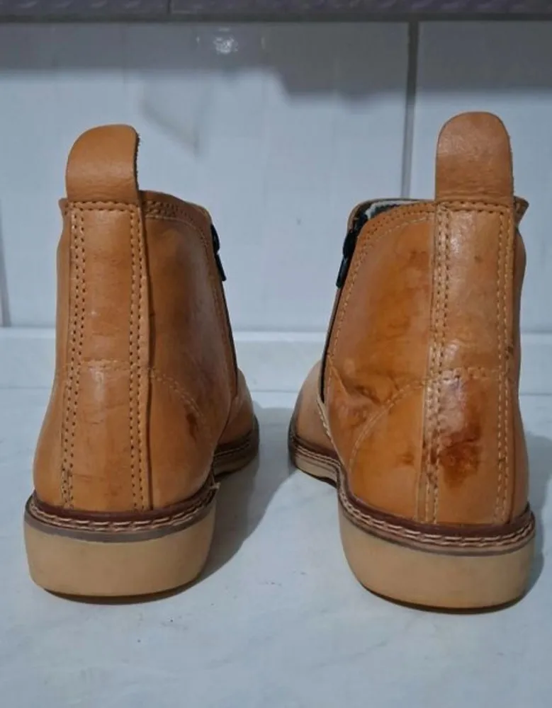 botina wrangler couro legítimo tam 37 38 nova impecável