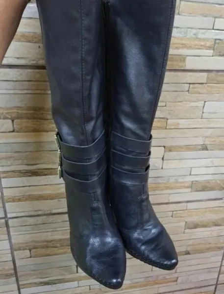 bota ramarim cano alto preta tamanho 38 elegante