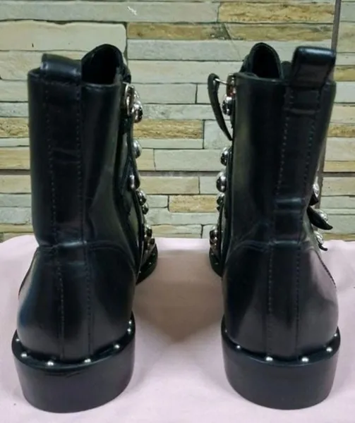 bota schutz couro legítimo tam 39 biker fivelas seminova