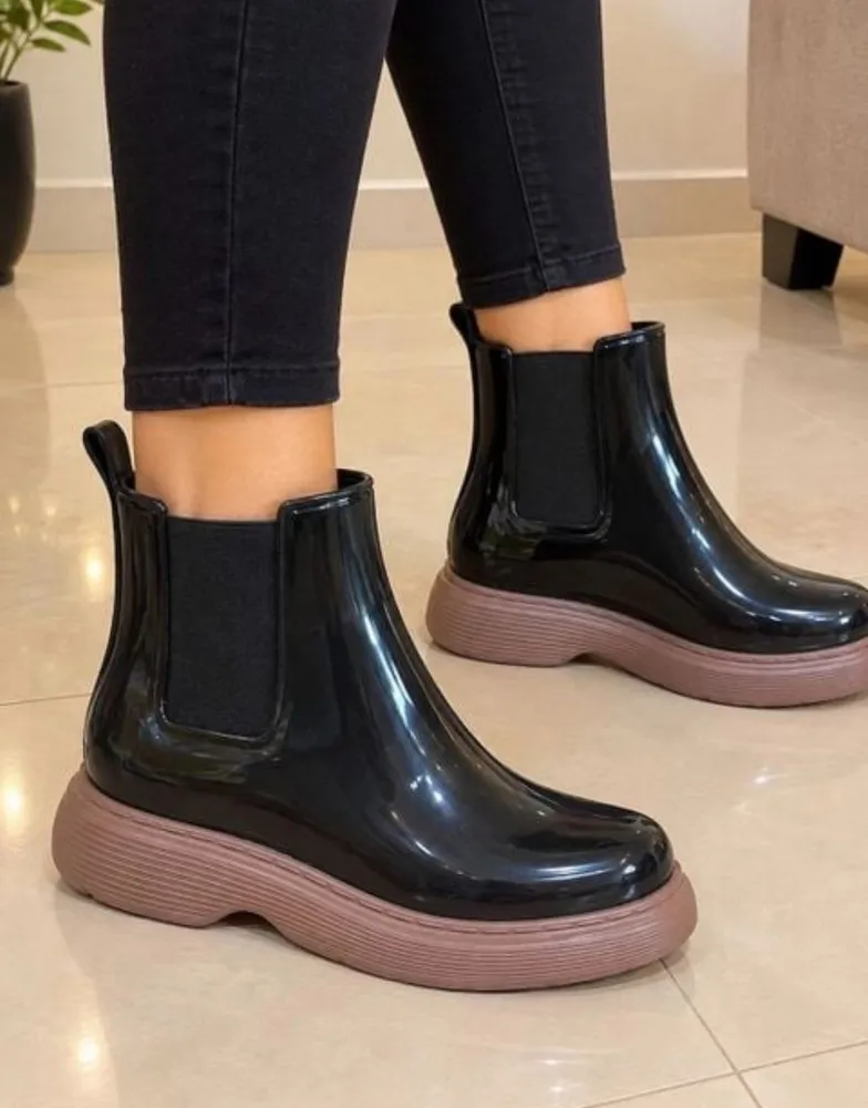 Bota melissa chelsea boot n39 seminova perfeita