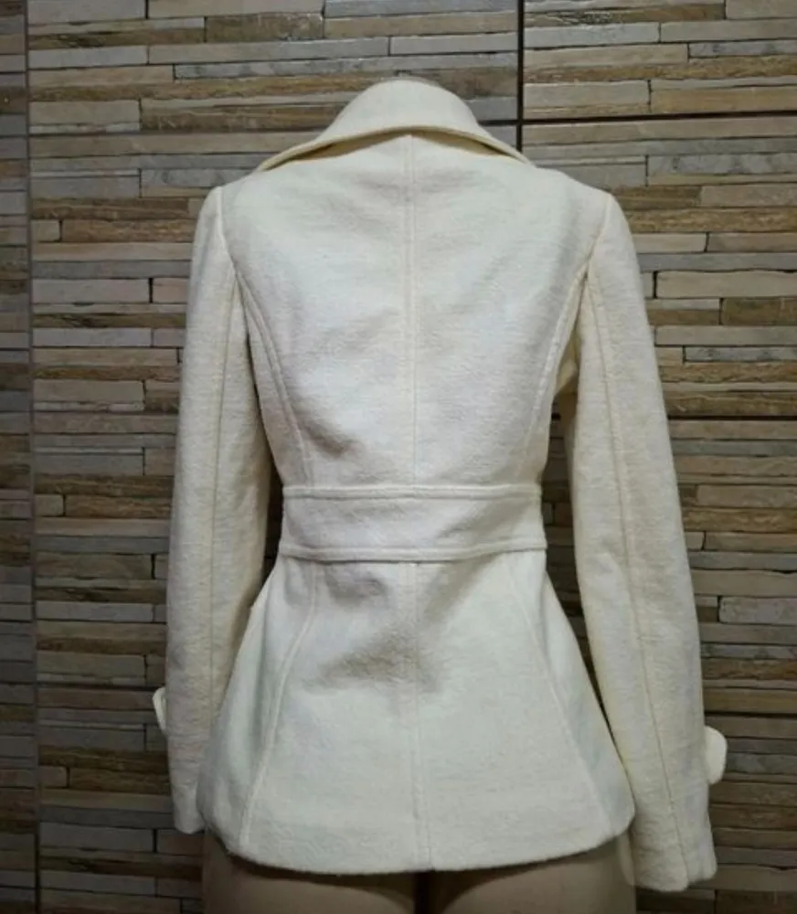 Casaco Forever 21 cor creme tam M seminovo impecável