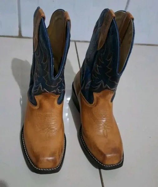 bota country texana infantil n33 seminova  perfeita