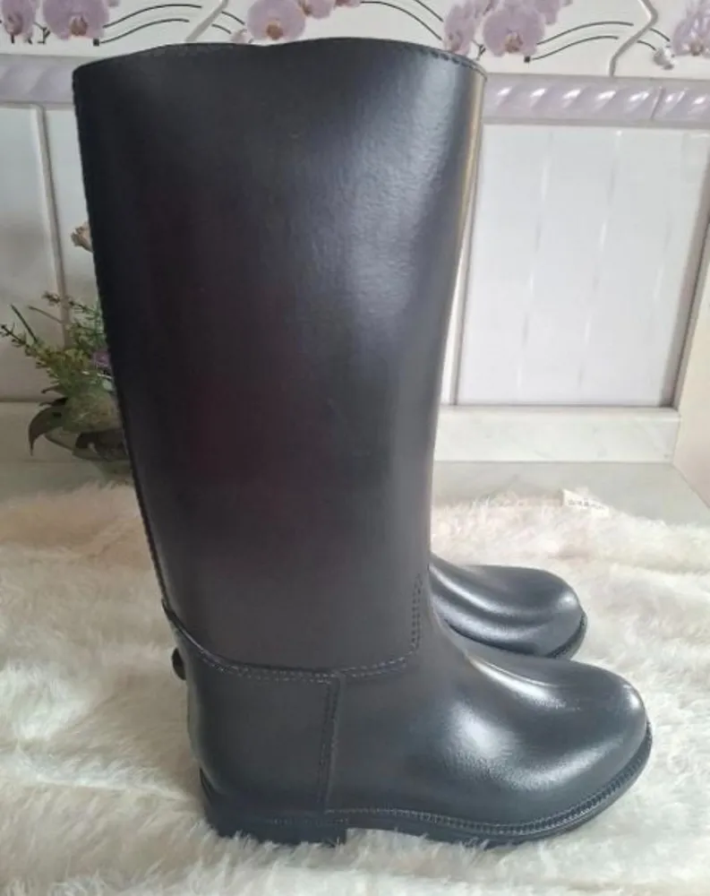bota fouganza decathlon de hipismo infantil  n 32(eu) 30(br)