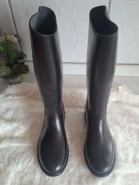 bota fouganza decathlon de hipismo infantil  n 32(eu) 30(br)
