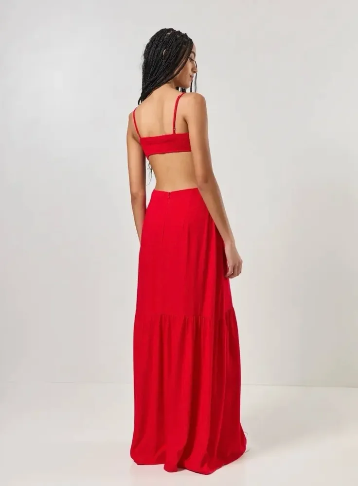 Vestido Longo Vermelho
