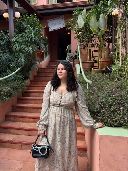 vestido animal print
