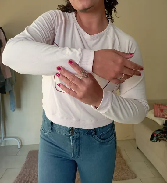 Blusa Manga Longa Fila