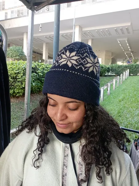 Gorro Azul com Forro