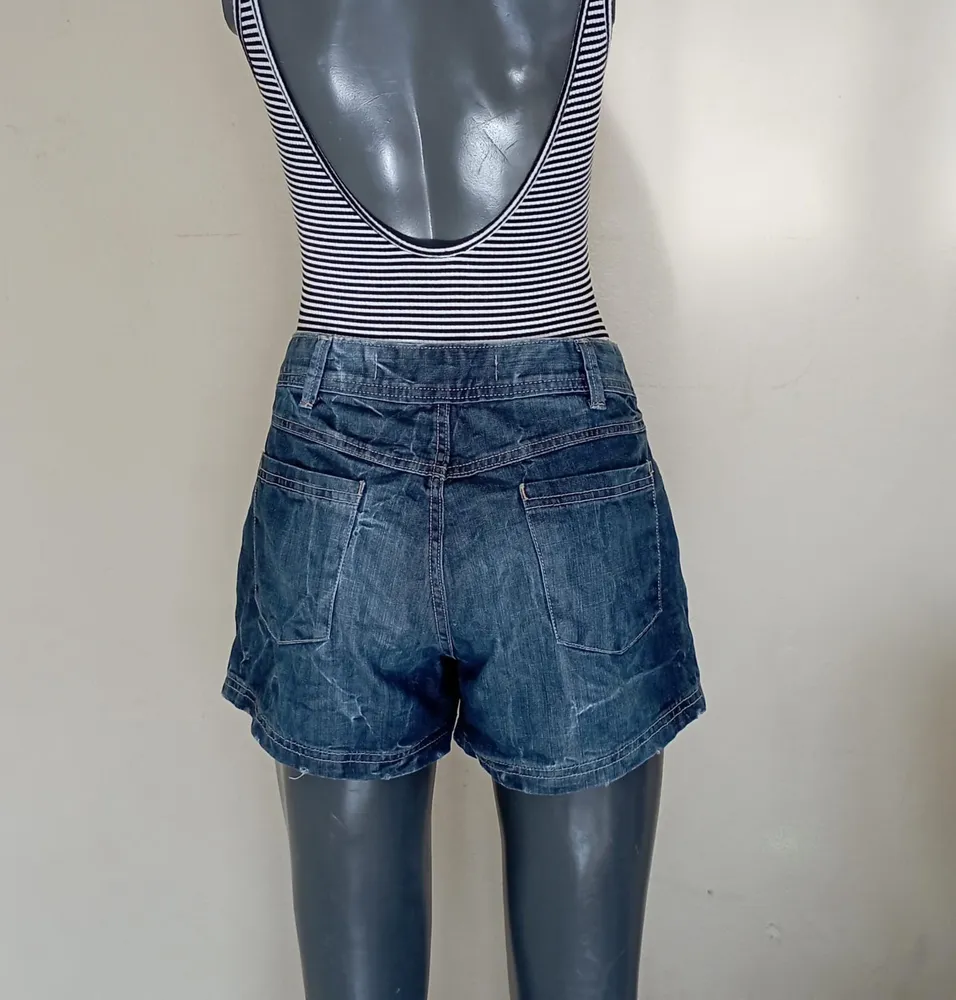 Shorts Jeans Hering Feminino