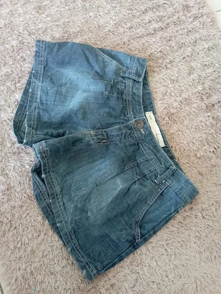 Shorts Jeans Hering Feminino