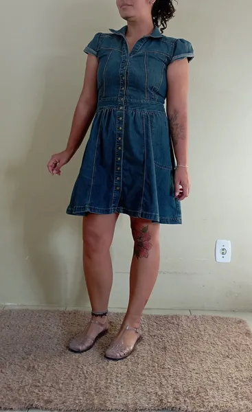 Vestido Jeans Collins Jeans