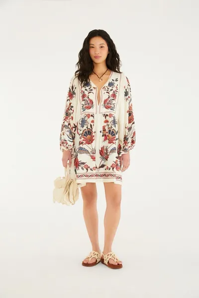 Vestido curto Farm Bohoflor