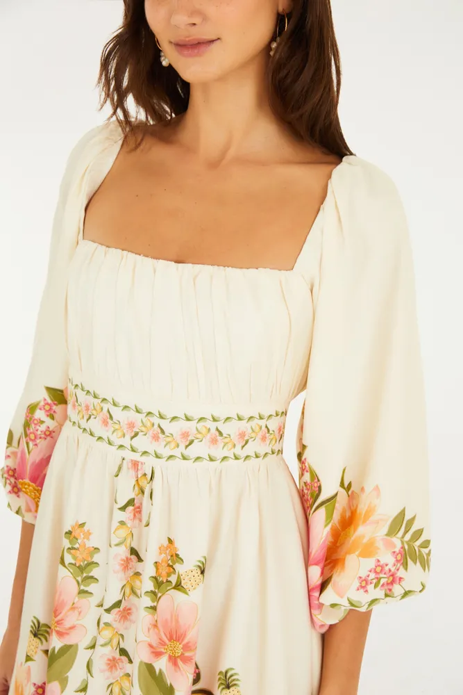 Vestido Curto Farm Carolina