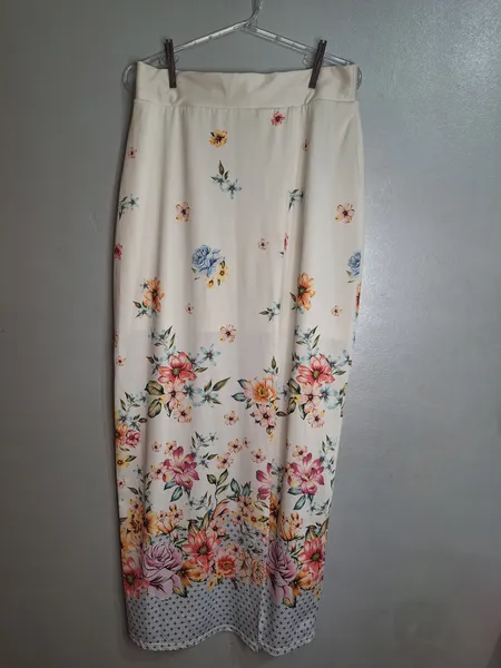 Saia longa floral