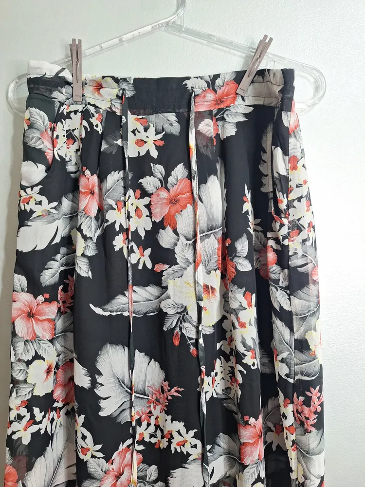 Saia Midi estampada