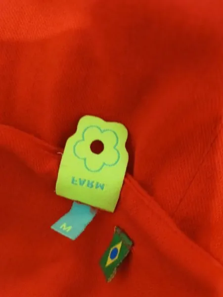 vestido farm vermelho vibrante