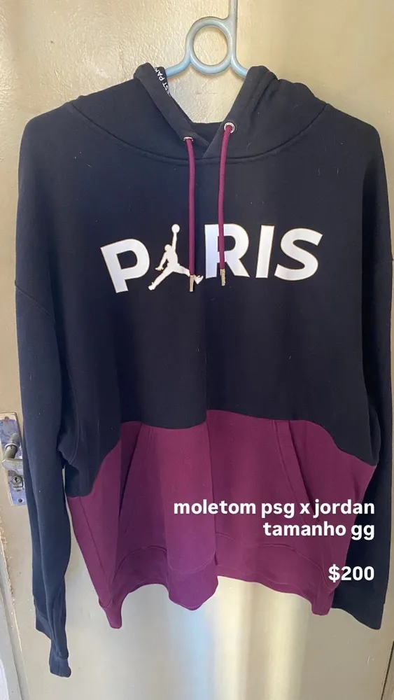 moletom psg x jordan