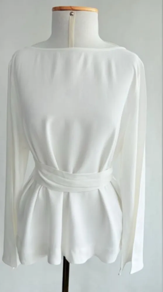 Blusa de Crepe Animale