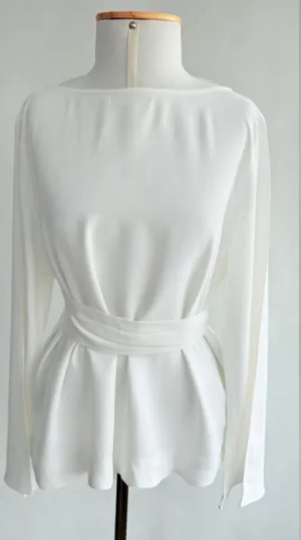 Blusa de Crepe Animale