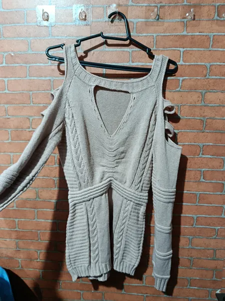 Blusa Suéter Trico Rosé