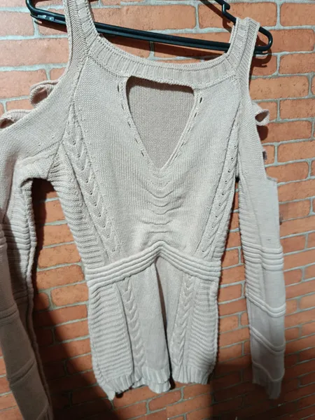 Blusa Suéter Trico Rosé