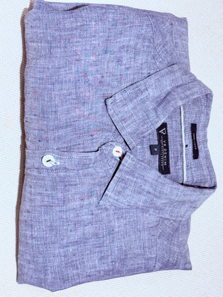 camisa de linho Vr