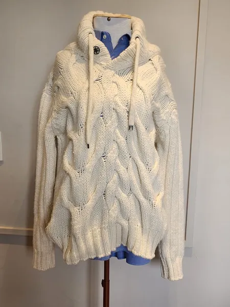 blusa de lã zara