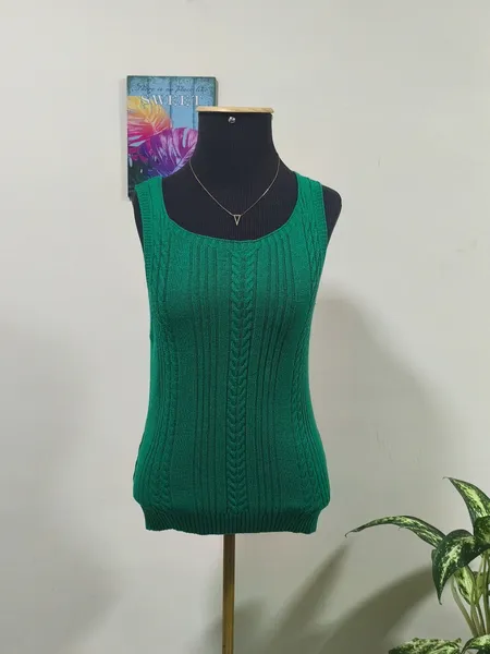 Tricô verde