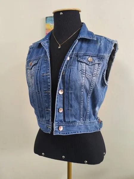 Colete jeans