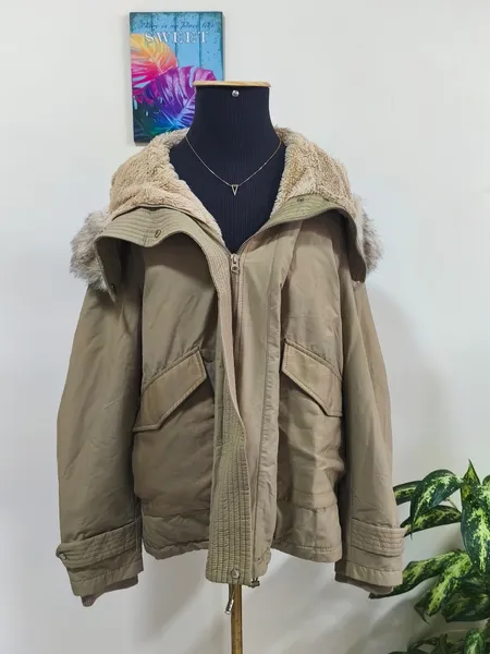 Parka bege